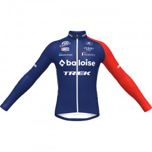 Baloise Trek Lions 2023 wielershirt met lange mouwen professioneel wielerteam