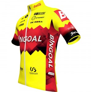 Bingoal WB 2023 korte mouw wielershirt professioneel wielerteam