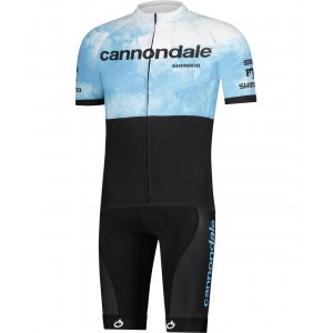 Cannondale FACTORY RACING 2022 Limited Edition koersbroek zwart/blauw professioneel wielerteam