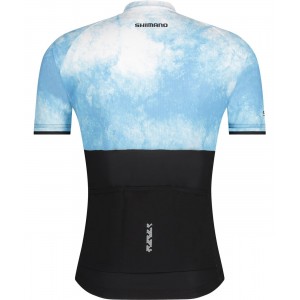 Cannondale FACTORY RACING 2022 Limited Edition korte mouw wielershirt zwart/blauw professioneel wielerteam