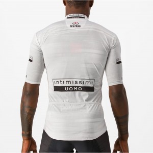 Giro d'Italia 2023 MAGLIA BIANCO(wit) fietsshirt met korte mouwen