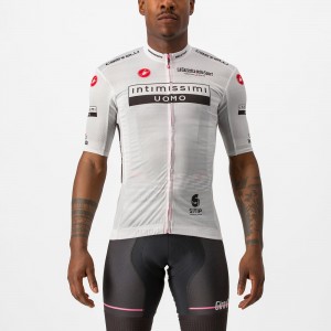 Giro d'Italia 2023 MAGLIA BIANCO(wit) fietsshirt met korte mouwen