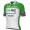 Groene Project-Bardiani Csf-Faizane' 2023 wielertrui met korte mouwen (lange rits)-ALE professionele wielerploeg