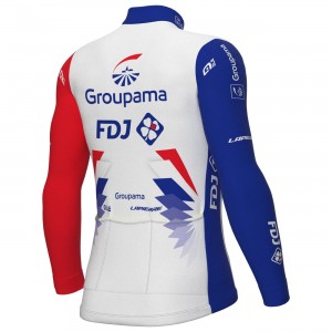 GROUPAMA-FDJ 2022 wielershirt met lange mouwen - ALE professioneel wielerteam