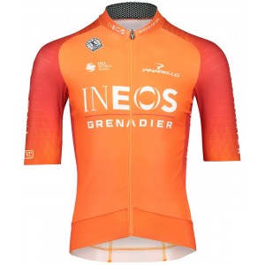 INEOS GRENADIERS 2022 trainingseditie EPIC RACE wielershirt met korte mouwen (lange ritssluiting) professioneel wielerteam