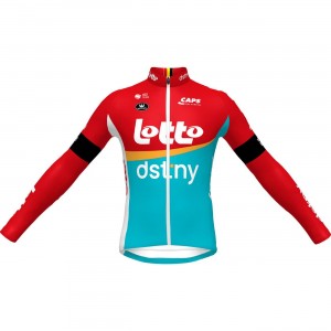 Lotto Dstny 2023 wielershirt lange mouw professioneel wielerteam