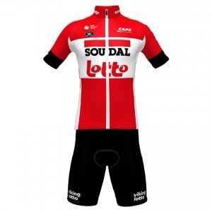 LOTTO SOUDAL 2022 wielershirt met korte mouwen professioneel wielerteam