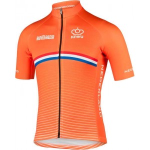 NEDERLAND 2022 set (wielershirt korte mouwen + koersbroek) nationale wielerploeg