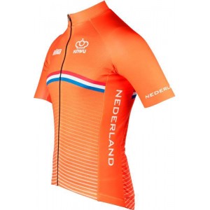 NEDERLAND 2022 set (wielershirt korte mouwen + koersbroek) nationale wielerploeg