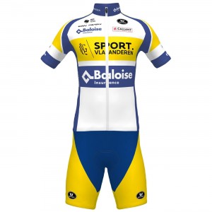 Sport Vlaanderen-Baloise 2022 wielershirt met korte mouwen professioneel wielerteam