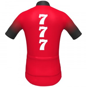 Team 777 2022 wielershirt met korte mouwen professioneel wielerteam