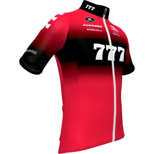 Team 777 2023 wielershirt met korte mouwen professioneel wielerteam