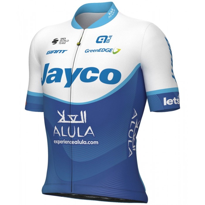Team Jayco AlUla 2023 wielershirt korte mouw - ALE professioneel wielerteam
