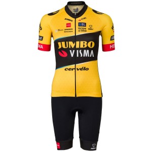 TEAM JUMBO-VISMA 2023 dames wielershirt met korte mouwen professioneel wielerteam