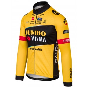 TEAM JUMBO-VISMA 2023 wielershirt met lange mouwen professioneel wielerteam