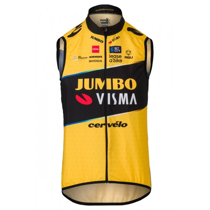 TEAM JUMBO-VISMA 2023 fietsvest professionele wielerploeg