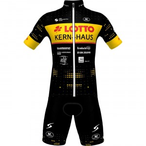 Team Lotto-Kern Haus 2023 wielershirt korte mouw (lange ritssluiting) professionele wielerploeg