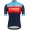 Trek Factory Racing XC 2022 fietsshirt met korte mouwen (lange ritssluiting) professioneel wielerteam