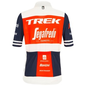 TREK-SEGAFREDO 2022 kinderfietsshirt met korte mouwen professioneel wielerteam