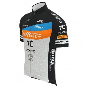 Wilier Force 7C MTB Team 2022 wielershirt korte mouw (lange rits) wielerteam