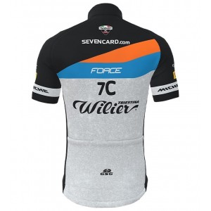 Wilier Force 7C MTB Team 2022 wielershirt korte mouw (lange rits) wielerteam