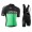 2019 Orbea Factory Racing Groen Fietskleding Set Fietsshirt Met Korte Mouwen+Korte Koersbroek Bib 927ZXDX