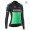 2019 Orbea Factory Racing Dames Groen Thermal Wielershirt Lange Mouw 514RXER