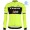 2019 Trek Factory Racing Geel Thermal Wielershirt Lange Mouw 841UFYS