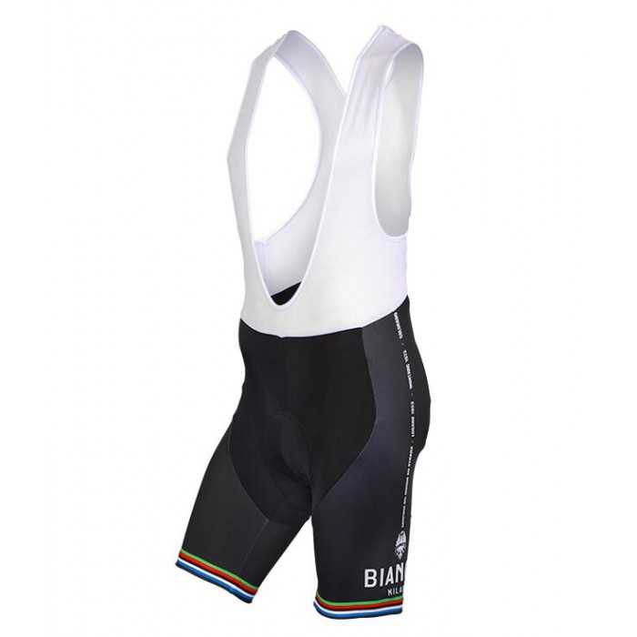 BIANCHI MILANO New Pride White Korte Fietsbroeken Bib