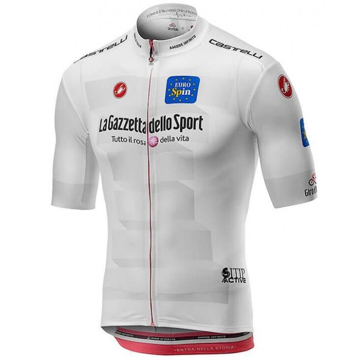 Giro D'Italia 2019 BIANCO Wielershirt Korte Mouw