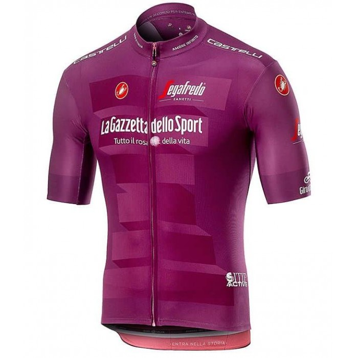 Giro D'Italia 2019 CICLAMINO Wielershirt Korte Mouw