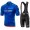 Giro D'Italia 2019 AZZURRA Fietskleding Set Wielershirt Korte Mouw+Korte Fietsbroeken Bib