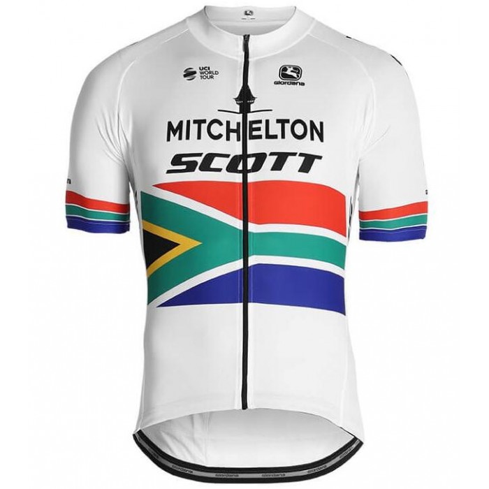 MITCHELTON SCOTT South African Champion 2019 Wielershirt Korte Mouw
