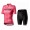 2020 GIRO D'ITALIA Maglia Rosa Dames Fietskleding Set Wielershirt Korte Mouw+Korte Fietsbroeken Bib 763UKMM