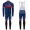 2020 Kalas GBR Country Team Blauw Wielerkleding Set Wielershirt Lange Mouw+Lange Fietsbroeken Bib 488ISDI