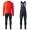 2020 Specialized Rood Thermal Fietskleding Set Wielershirts Lange Mouw+Lange Wielrenbroek Bib 612YTRA