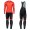 2020 Scott RC Team 1.0 Fiery Thermal Fietskleding Set Wielershirts Lange Mouw+Lange Wielrenbroek Bib 507KMVV