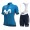 2020 Team Movistar Dames Fietskleding Set Wielershirt Korte Mouw+Korte Fietsbroeken Bib 508YKBO