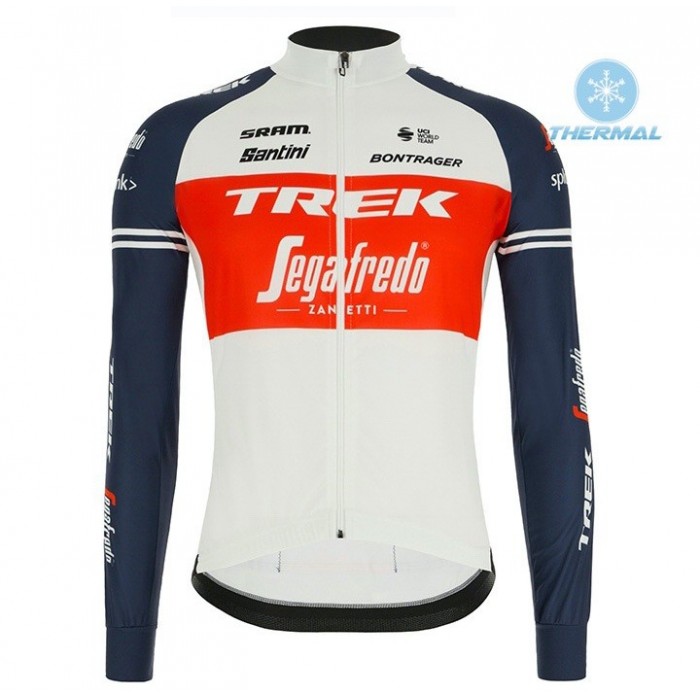 Trek Segafredo Thermal Wielershirt Lange Mouw 958FFJQ