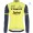 2020 Trek Segafredo Factory Racing Geel Thermal Wielershirt Lange Mouw 666OQMA