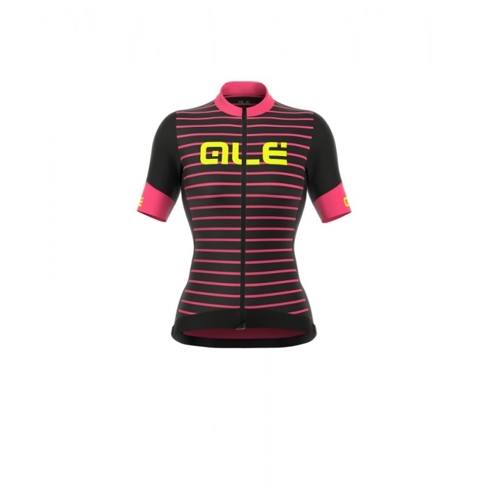 ALE R-EV1 MARINA Dames Wielershirt Korte Mouw Pink