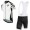 2016 ASSOS Fietskleding Set Fietsshirt Met Korte Mouwen+Korte Koersbroek Wit