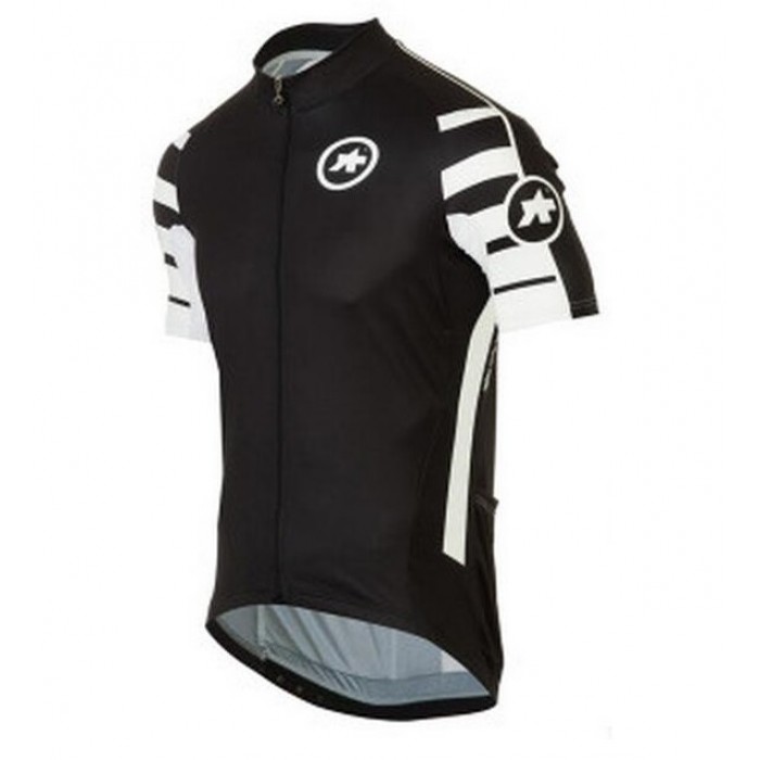 2016 ASSOS Wielershirt Korte Mouw Zwart