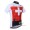 2014 Assos Wielershirt Met Korte Mouwen Rood Wit