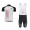 BMC Racing Teams Fietskleding Set Fietsshirt Met Korte Mouwen+Korte Koersbroek Wit