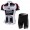 BMC Garneau Teams Wielerkleding Set Wielershirts Korte+Korte Fietsbroeken Wit