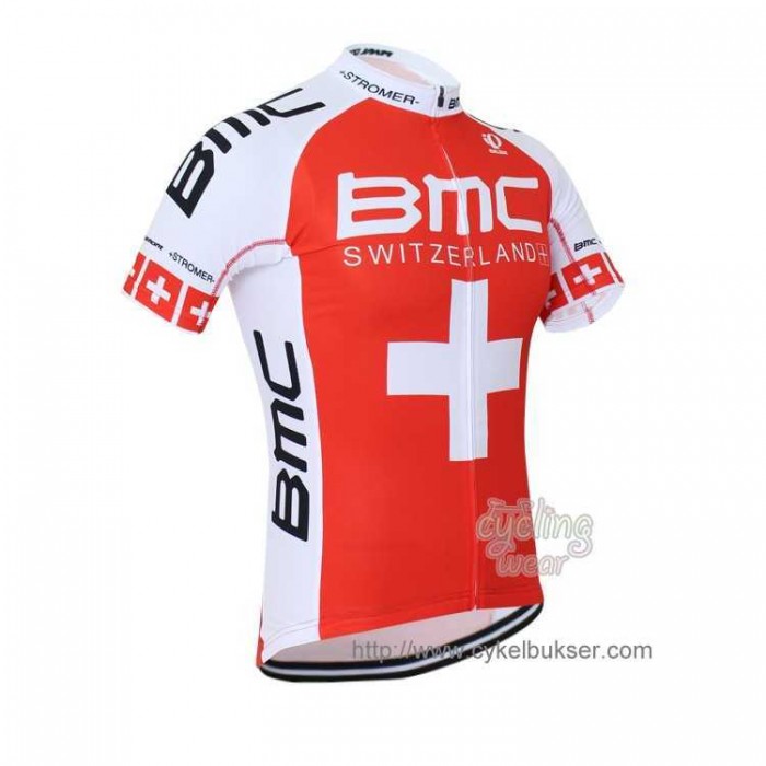 BMC Racing Teams Elite 2014 Wielershirt Met Korte Mouwen