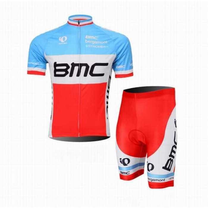2014 BMC Racing Teams Wielerkleding Set Set Wielershirts Korte Mouw+Fietsbroek