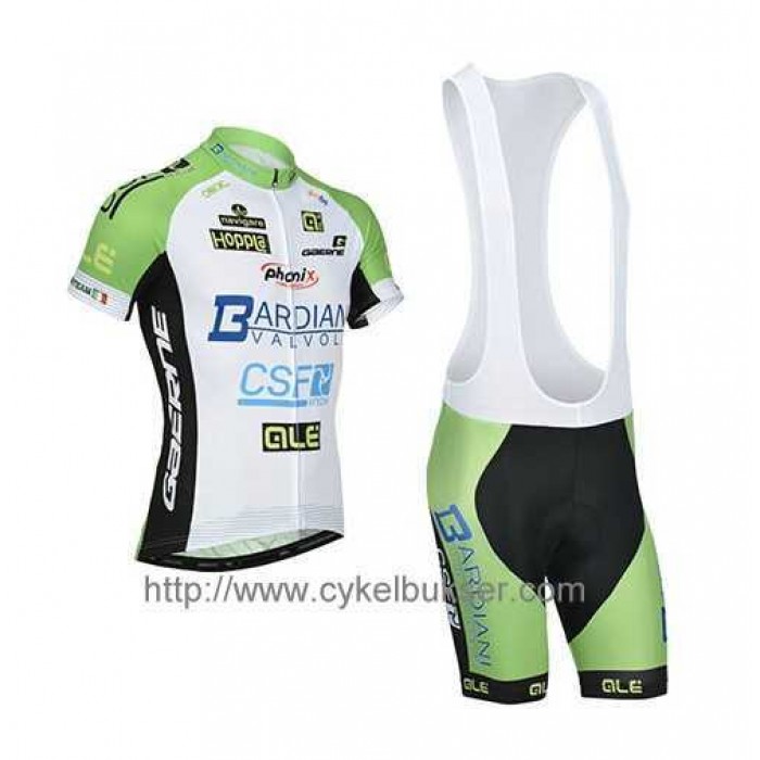 Bardiani CSF Fietskleding Set Fietsshirt Met Korte Mouwen+Korte Koersbroek