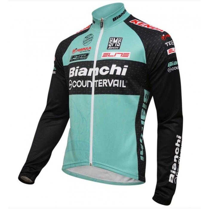 2016 BIANCHI COUNTERVAIL Wielershirt Lange Mouw